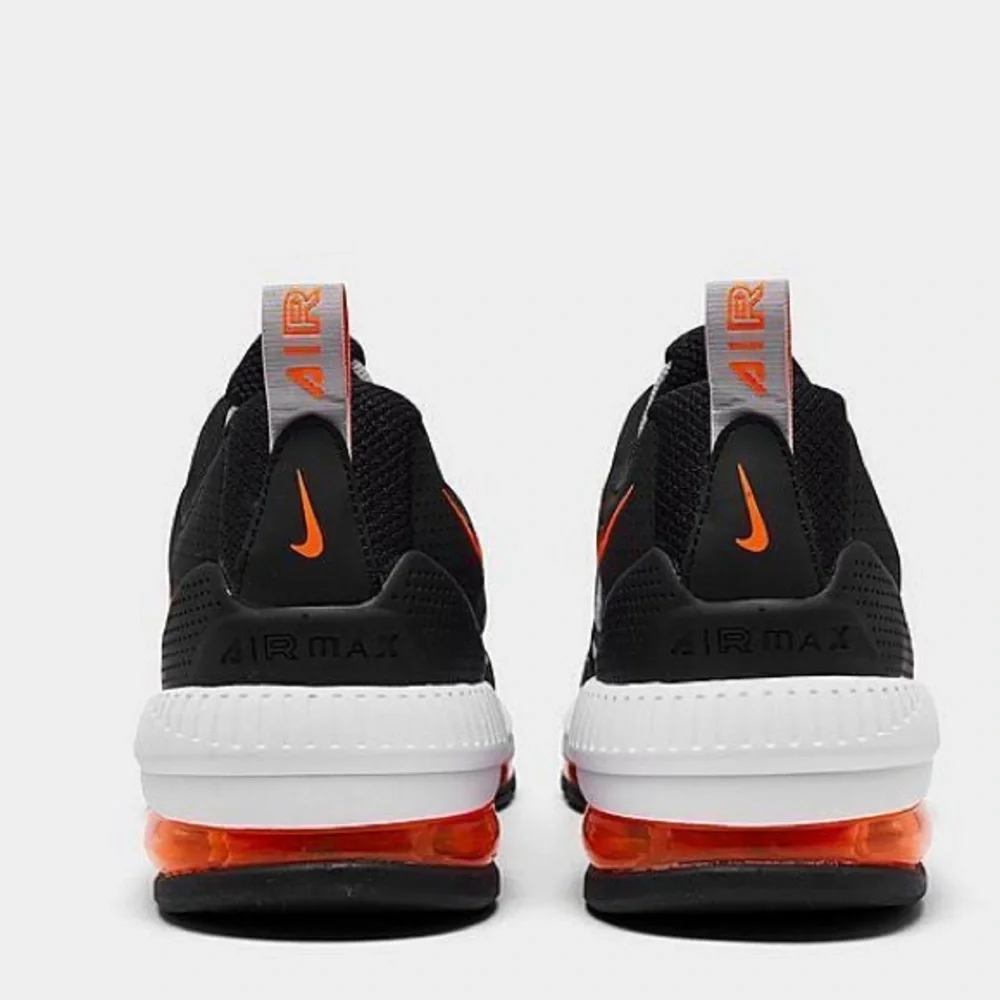 Nike Air Max Genome Gray & Black Bright Mango CW1648-004 Airmax Running Sneakers